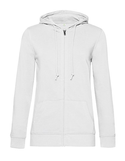 B&C BE INSPIRED Inspire Zipped Hood Jacket /Women_° – White