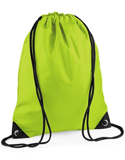 BagBase Premium Gymsac – Lime Green