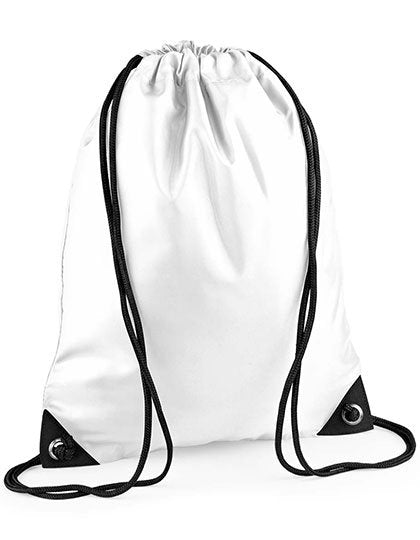 BagBase Premium Gymsac – White