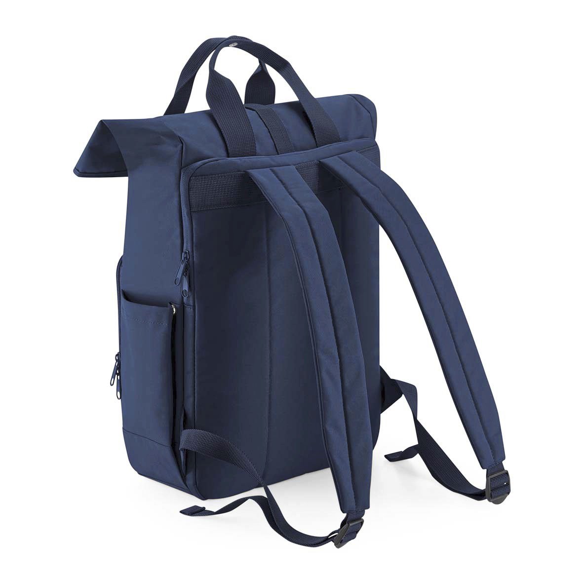 BagBase Recycled Twin Handle Roll-Top Laptop Backpack