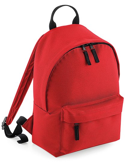 BagBase Mini Fashion Backpack – Bright Red