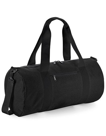 BagBase Original Barrel Bag XL – Black / Black
