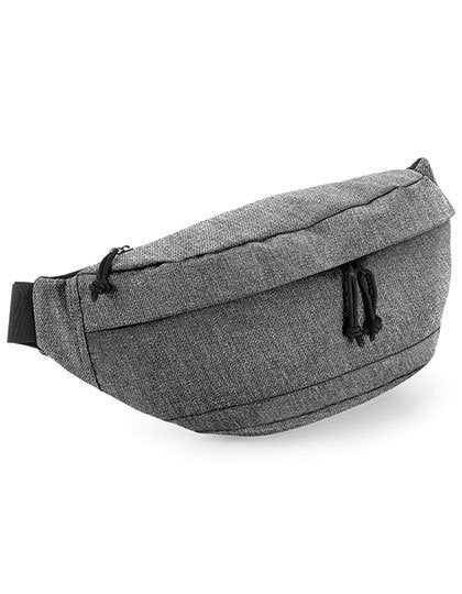 BagBase Oversized Cross Body Bag – Grey Marl