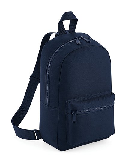 BagBase Mini Essential Fashion Backpack – French Navy