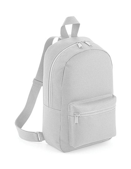 BagBase Mini Essential Fashion Backpack – Light Grey