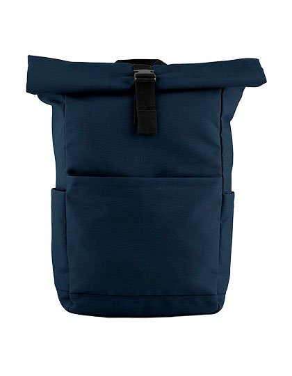 BagBase Premium Recycled Roll Top Backpack – Navy