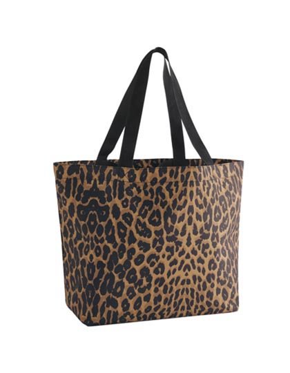 BagBase Leopard Print Carryall Bag – Leopard Print