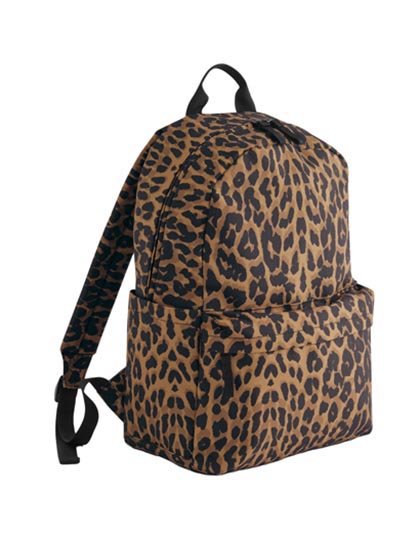 BagBase Leopard Print Backpack – Leopard Print