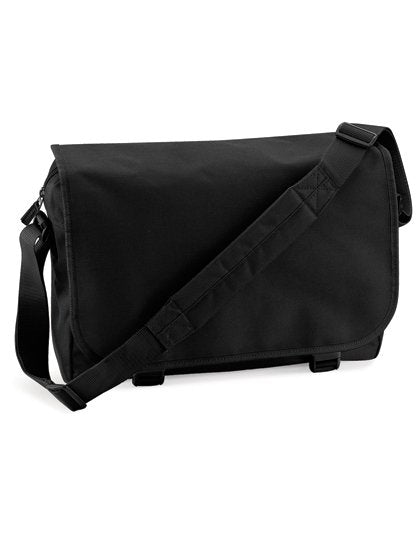 BagBase Messenger Bag – Black
