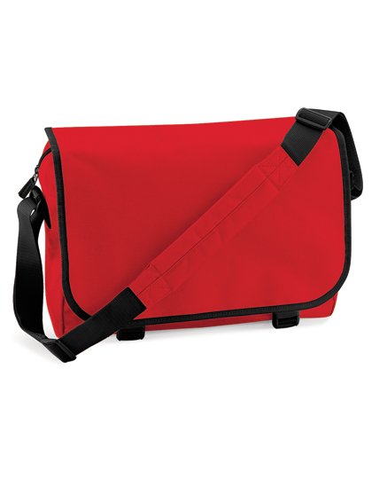 BagBase Messenger Bag – Classic Red