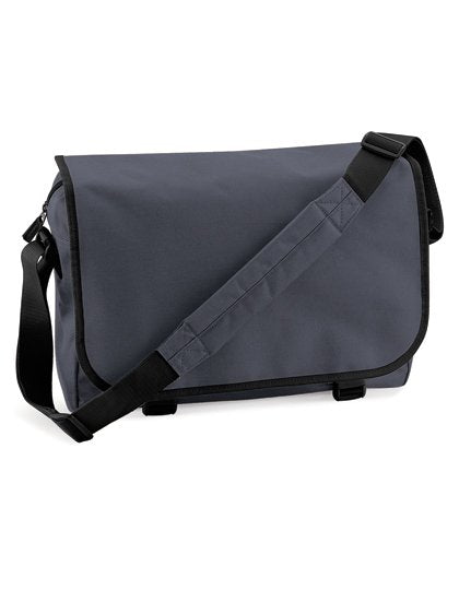 BagBase Messenger Bag – Graphite Grey