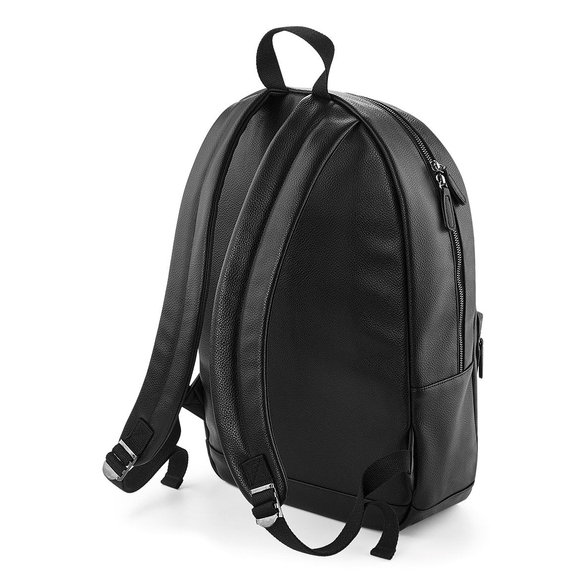 BagBase Faux Leather Fashion Backpack