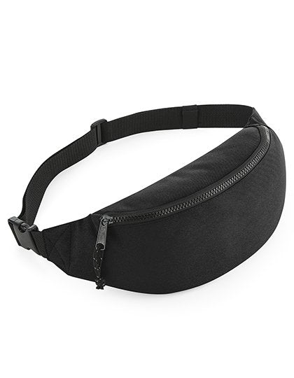 BagBase Recycled Waistpack – Black