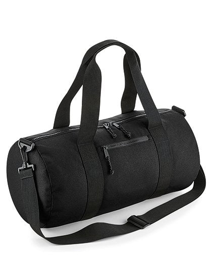 BagBase Recycled Barrel Bag – Black