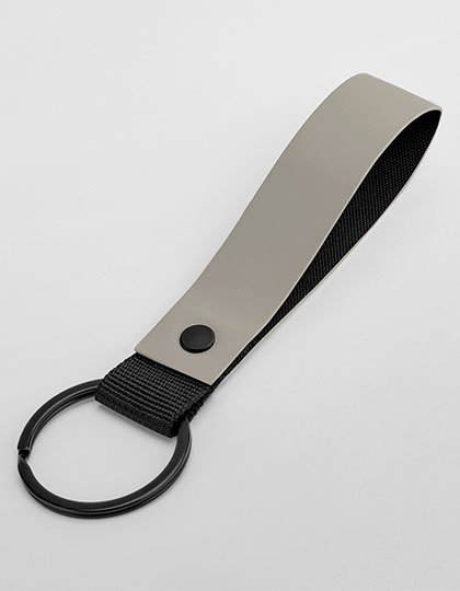BagBase Matte PU Keyring – Clay