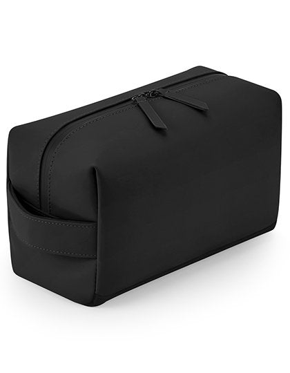BagBase Matte PU Toiletry/ Accessory Case – Black