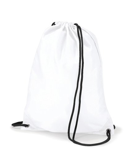 BagBase Budget Gymsac – White