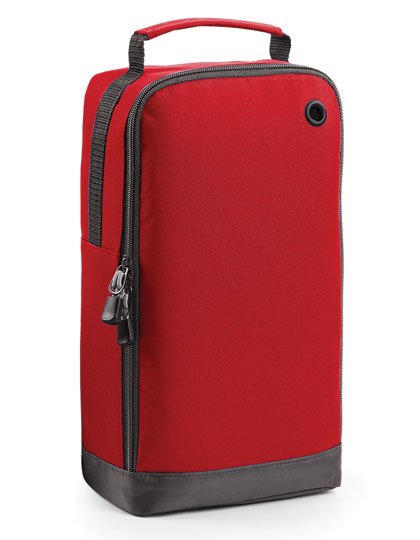 BagBase Athleisure Sports Shoe / Accessory Bag – Classic Red