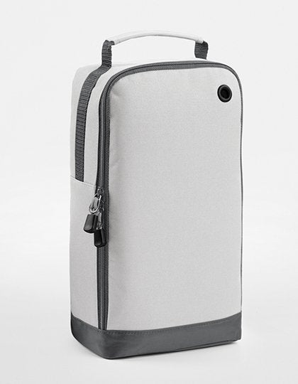 BagBase Athleisure Sports Shoe / Accessory Bag – Ice Grey
