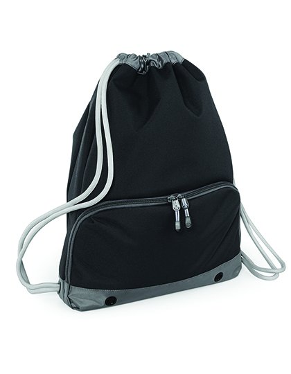 BagBase Athleisure Gymsac – Black