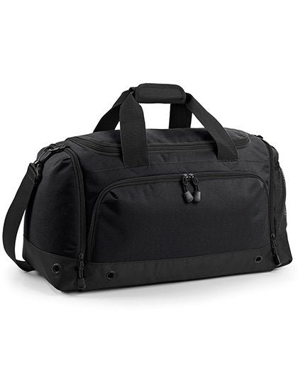 BagBase Athleisure Holdall – Black / Black