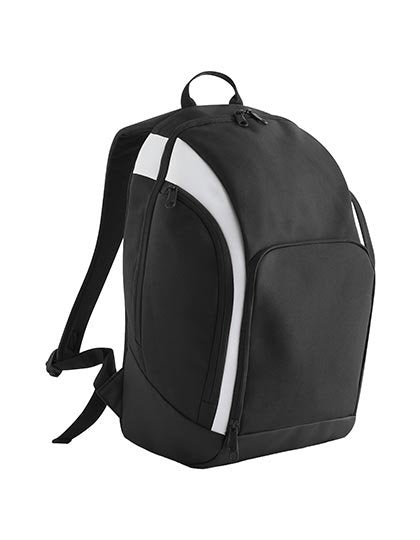 BagBase Teamwear Backpack – Black / White