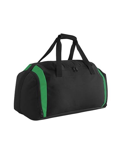 BagBase Teamwear Holdall – Black / Green