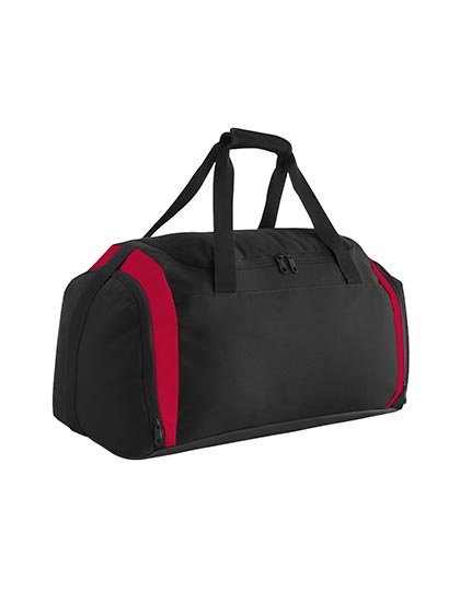 BagBase Teamwear Holdall – Black / Red