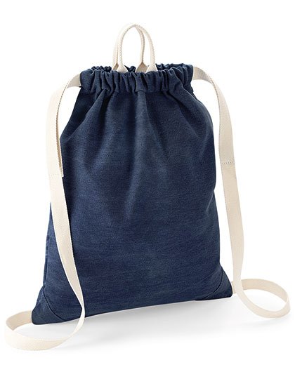 BagBase Denim Gymsac – Denim Blue