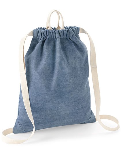 BagBase Denim Gymsac – Light Denim