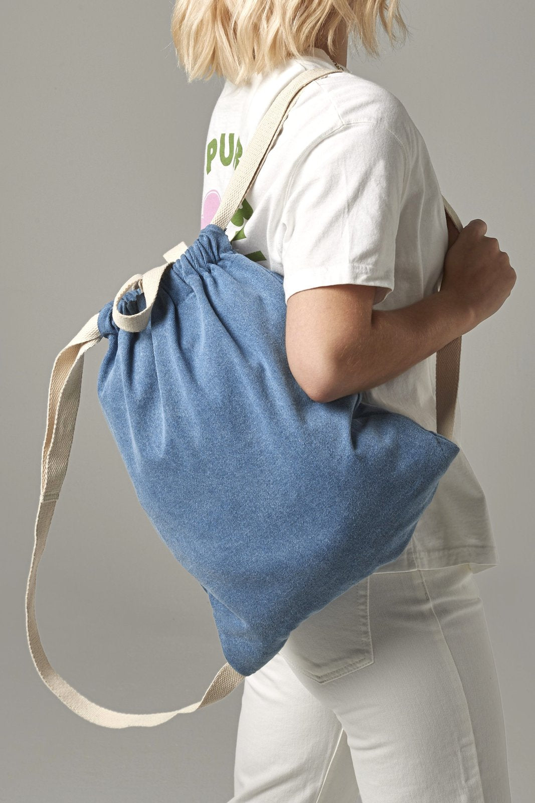 BagBase Denim Gymsac