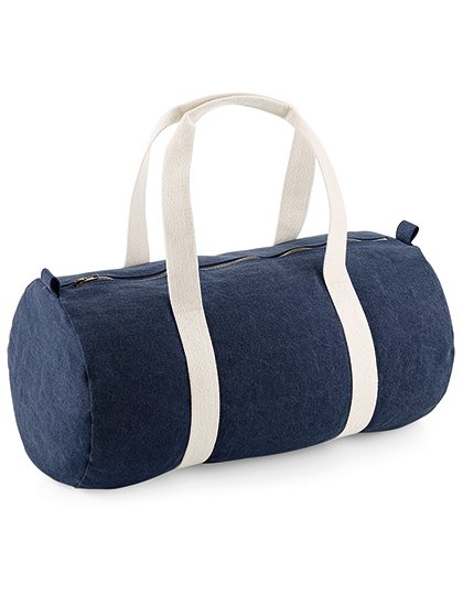 BagBase Denim Barrel Bag – Denim Blue