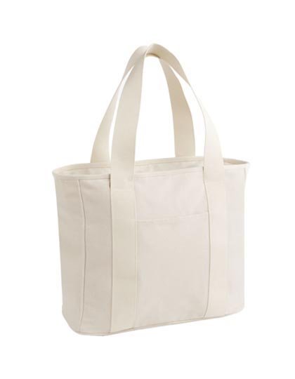 BagBase Edit canvas tote – Natural / Natural