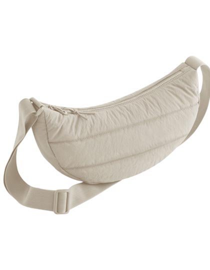 BagBase Quilted Cross Body Bag – Natural Stone