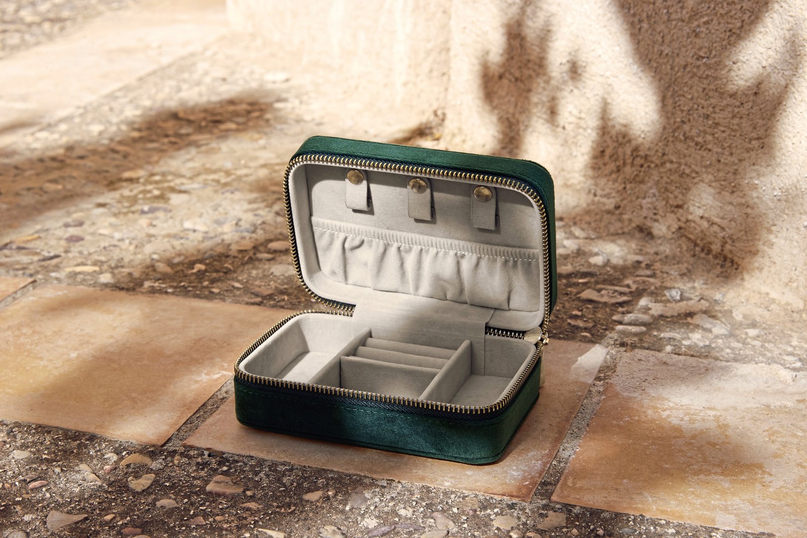 BagBase Velvet Travel Jewellery Box