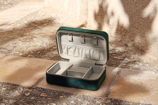 BagBase Velvet Travel Jewellery Box