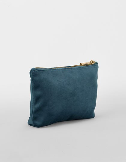 BagBase Velvet Accessory Bag – Blue Topaz
