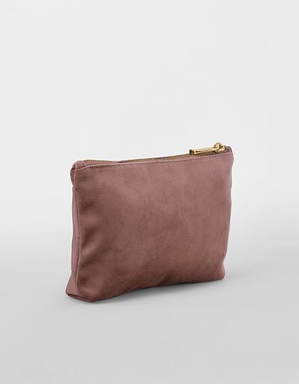 BagBase Velvet Accessory Bag – Rose Quartz