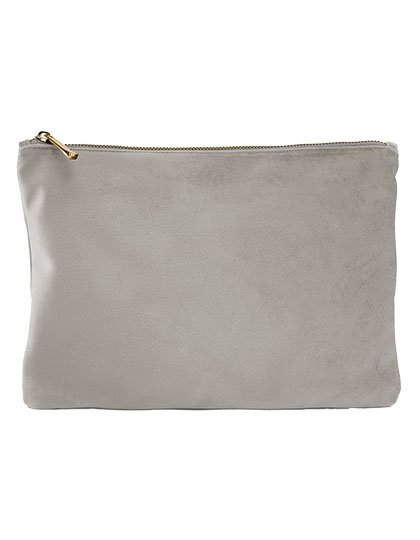BagBase Velvet Accessory Pouch – Moonstone
