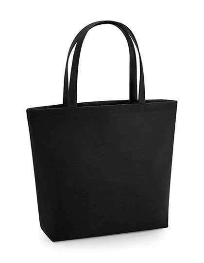BagBase Felt Shopper – Black