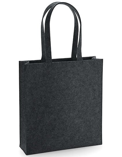 BagBase Felt Bag – Charcoal Melange