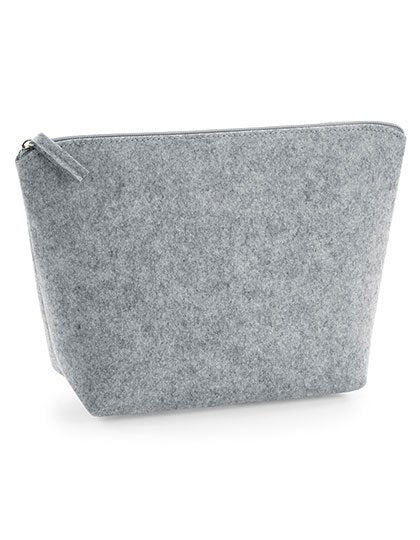 BagBase Felt Accessory Bag – Grey Melange