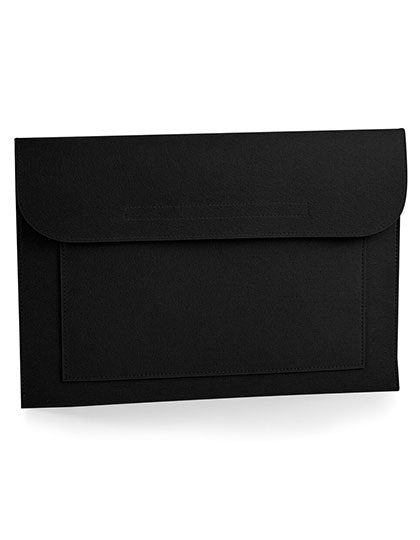 BagBase Felt Laptop / Document Slip – Black