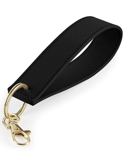 BagBase Boutique Wristlet Keyring – Black