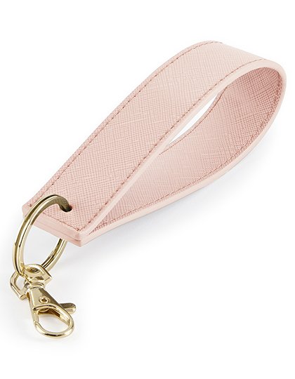 BagBase Boutique Wristlet Keyring – Soft Pink