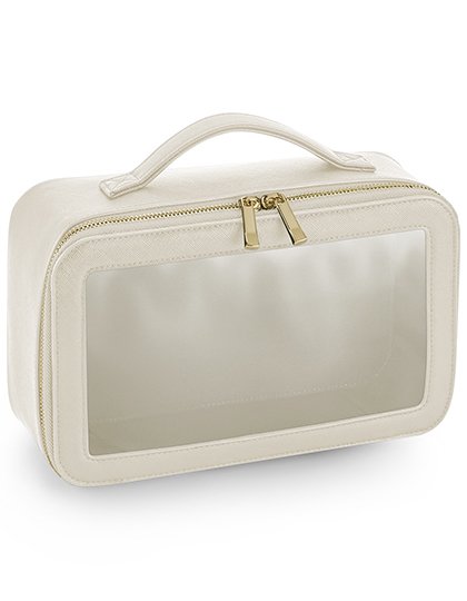 BagBase Boutique Clear Window Travel Case – Oyster