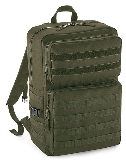 BagBase MOLLE Tactical 25L Backpack – Military Green