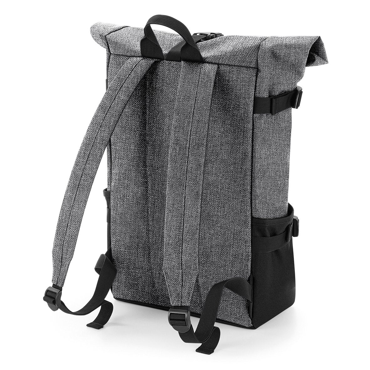BagBase Block Roll-Top Backpack