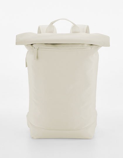 BagBase Simplicity Roll-Top Backpack Lite – Beige