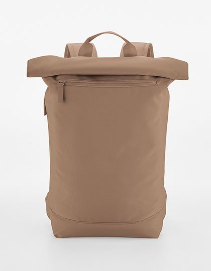 BagBase Simplicity Roll-Top Backpack Lite – Hazelnut